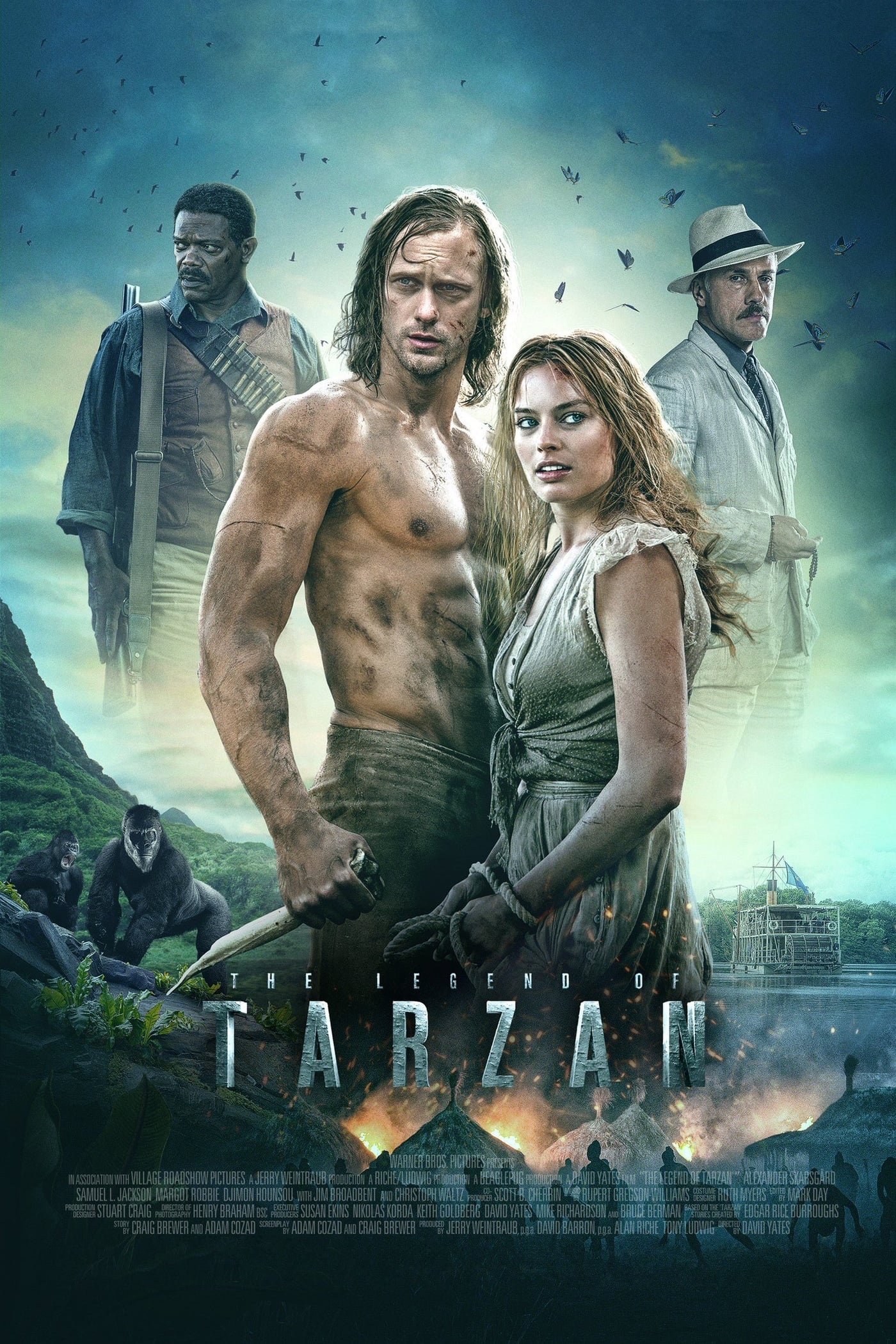 The Legend of Tarzan 2016 Dual Audio Hindi 1080p Bluray Gdrive Link