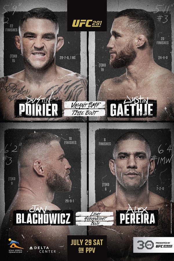 UFC 291 Poirier vs. Gaethje 2 2023 English